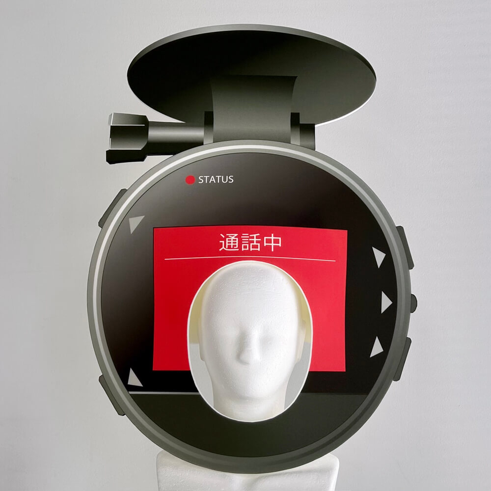 セミナー講師用「ドライブレコーダー」かぶりもの