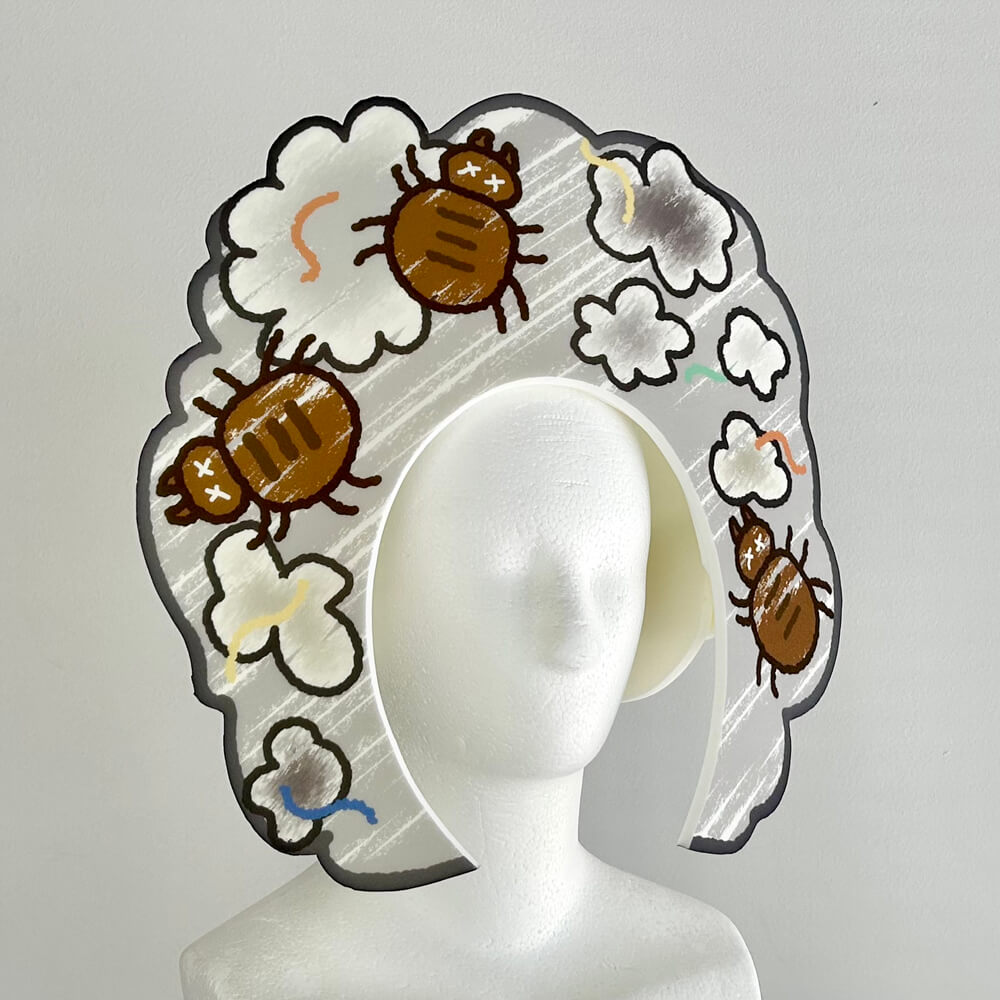 乳酸菌ヘルベCM用「ハウスダスト」かぶりもの