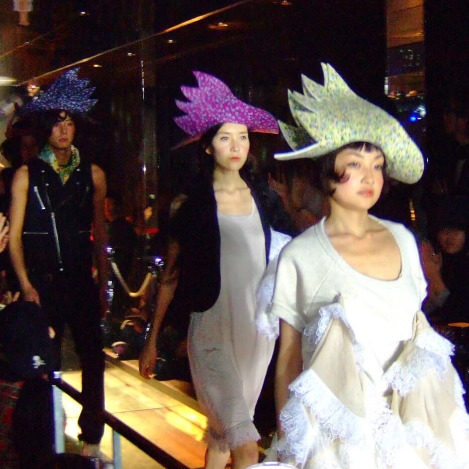 ファッションショー用「device.」headpiece